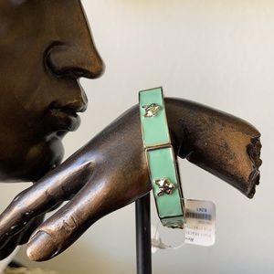 Fox stretch Bracelet green/gold by Remedy Designs